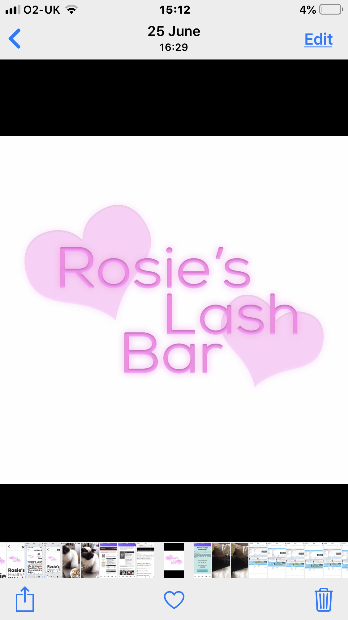 Rosies Lash bar